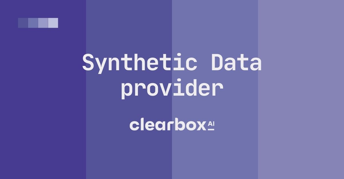 Clearbox Ai Dati Sintetici Per Intelligenze Sintetiche